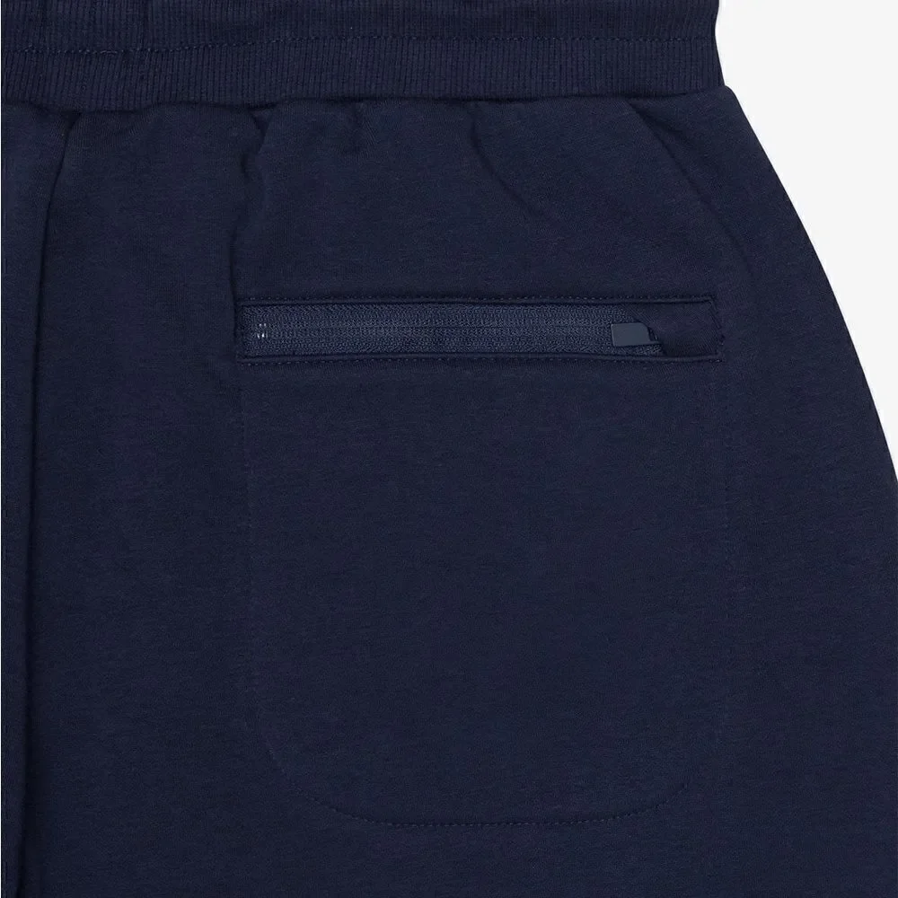 NEW Swet Tailor Mens Navy Blue Stretch Fleece Joggers